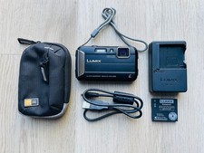 Panasonic DMC-TS25 Waterproof/Underwater Digital Black Camera 16.1 MP HD