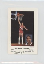 1983-84 Portland Trailblazers Police Mychal Thompson 0r6q