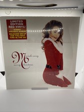 Mariah Carey - Merry Christmas Deluxe Anniversary Edition LP Red Vinyl Record
