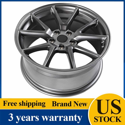 #ad #ad New 18quot; x 8.5quot; Charcoal Alloy Replacement Wheel Rim Fits 2017 2023 Tesla Model 3 $153.99
