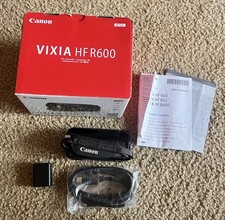 Canon Vixia HF R600 Camcorder - Tested, Excellent Condition NO Charger FREE SHIP