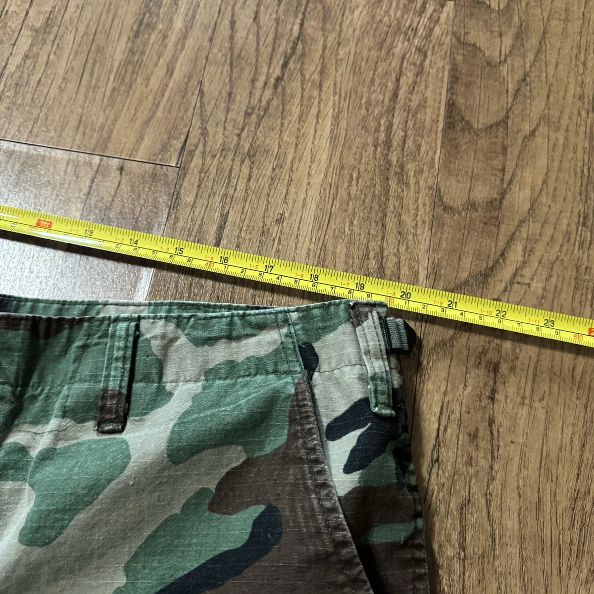 Pantalones Cortos de Carga Tru Spec Ejército Camuflaje Bosque Camuflaje Para Hombre Talla XL (40) Y2K Preppy