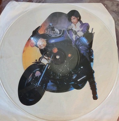PRINCE - PURPLE RAIN  W9174P UNCUT  7'' Vinyl Picture Disc UK (12 '')