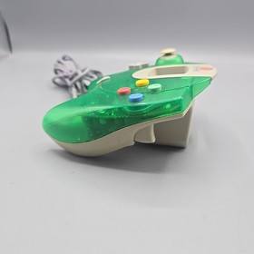 OEM Sega Dreamcast Clear Green Controller HKT-7700 Authentic Tested