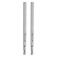 "2Stk 8Mm (H8) SechskantschlüSsel-Bohrer,6\" Lange Magnetische Schraubendreher"