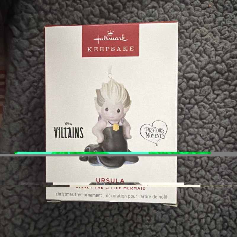 2024 Hallmark Ornament URSULA DISNEY THE LITTLE MERMAID PRECIOUS MOMENTS LIMITED