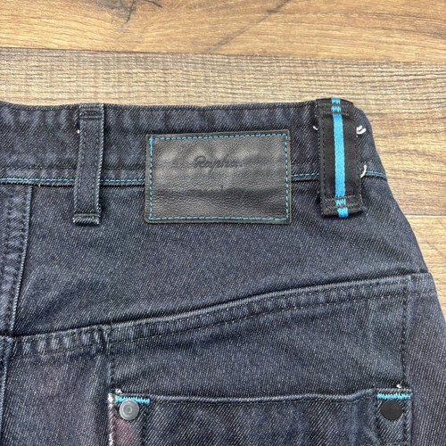 Rapha Cycling Jeans Mens 28L Blue Denim Sprinter Fit Team Sky The Knights Squire - Picture 16 of 19