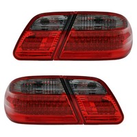 LED RüCkleuchten FüR Mercedes E-Klasse W210 Limo Bj. 1995-2002 Rot/Smoke