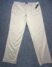 Banana Republic Pants Men 42x34 Khaki Core Temp Chino Slim Fit Stretch Quick Dry