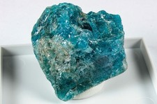 1.32" Bright Blue Apatite (Fluorapatite) Specimen - Madagascar