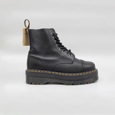 Dr. Martens Sinclair Milled Nappa Leather Plateau Boots Damen / Herren Stiefel