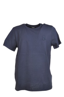 Dondup Herren T-Shirt Kurzarm Navy Blau Größe S