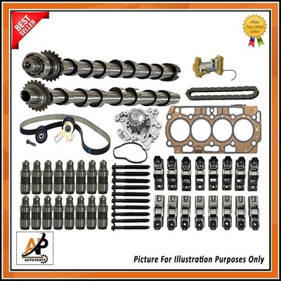 FOR PEUGEOT 21TEETH DV5RUCD 1.5DIESEL INLET EXHAUST CAMSHAFT WITH REBUILD KIT