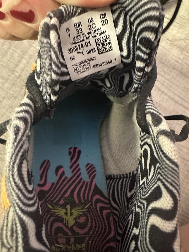 Puma x Lamelo Ball Dexters Laboratory MB.03 395824-01 Kids Size 2C No Box - Image 4 of 4