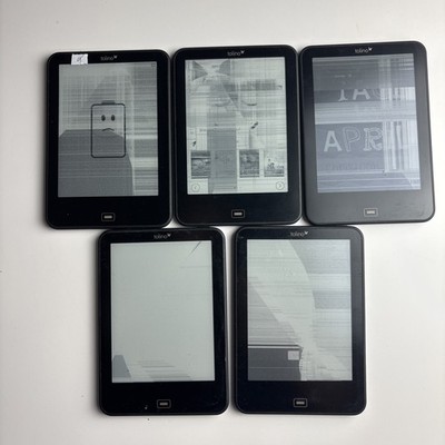 Tolino Vision 4 HD E-Book Reader Schwarz Konvolut 5 Geräte DEFEKT
