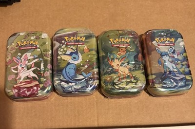 Pokemon TCG Scarlet & Violet Prismatic Evolutions Mini Tin x4 - Neu & Sealed