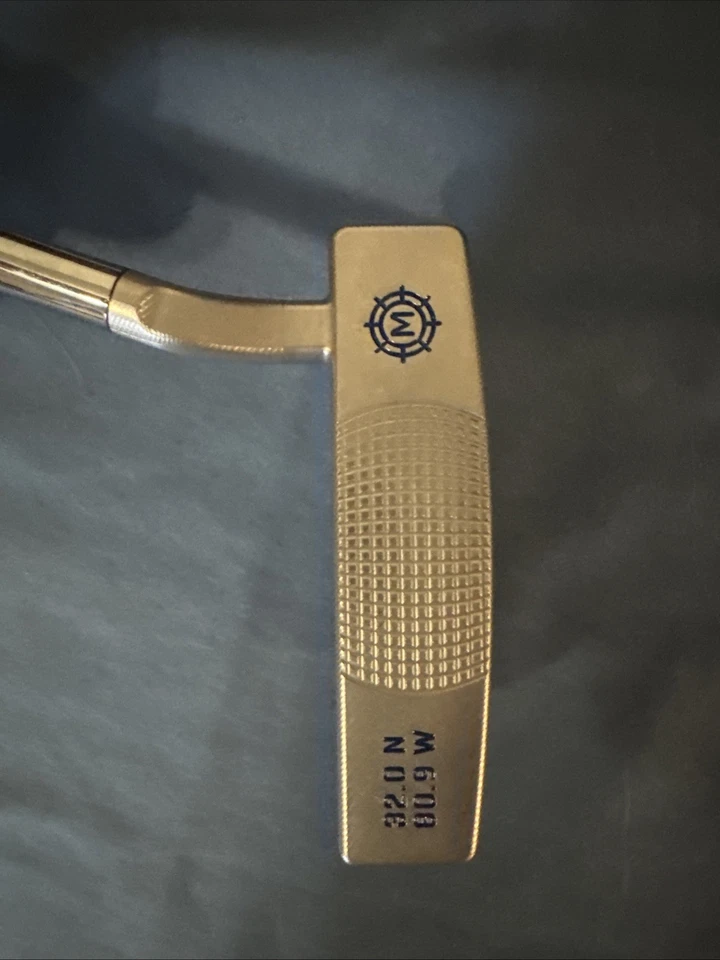 Паттер Meridian Tybee 33 дюйма — обратная коническая рукоять GP — индивидуальная поверхность с вырезом по меридиану - Изображение 2 из 4