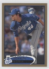 2012 Topps Gold 1675/2012 Joakim Soria #387 0f8