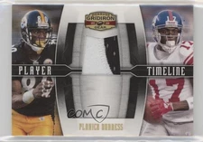 2008 Donruss Gridiron Gear Player Timeline Jerseys Prime /50 Plaxico Burress