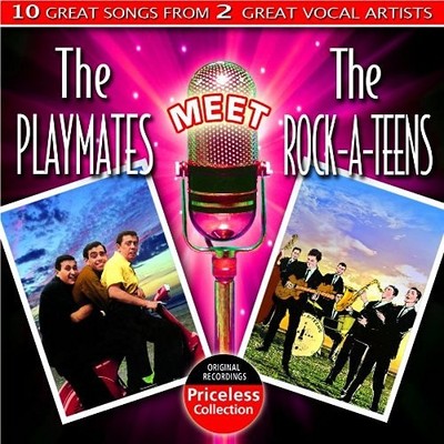 Playmates/The Rock-A-Teens The Playmates Meet The Rock-A-Teens CD NEW