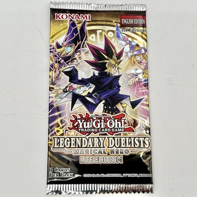 Yu-Gi-Oh TCG Legendary Duelists Magical Hero Lite Editition Sealed 3-Card Pack