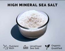 HIGH MINERAL SEA-SALT - LAB TESTED AND PURE - IT'S SUPERIOR