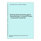 EinFach Deutsch Textausgaben: Georg Büchner: Woyzeck: Drama - Gymnasia 1298336-2