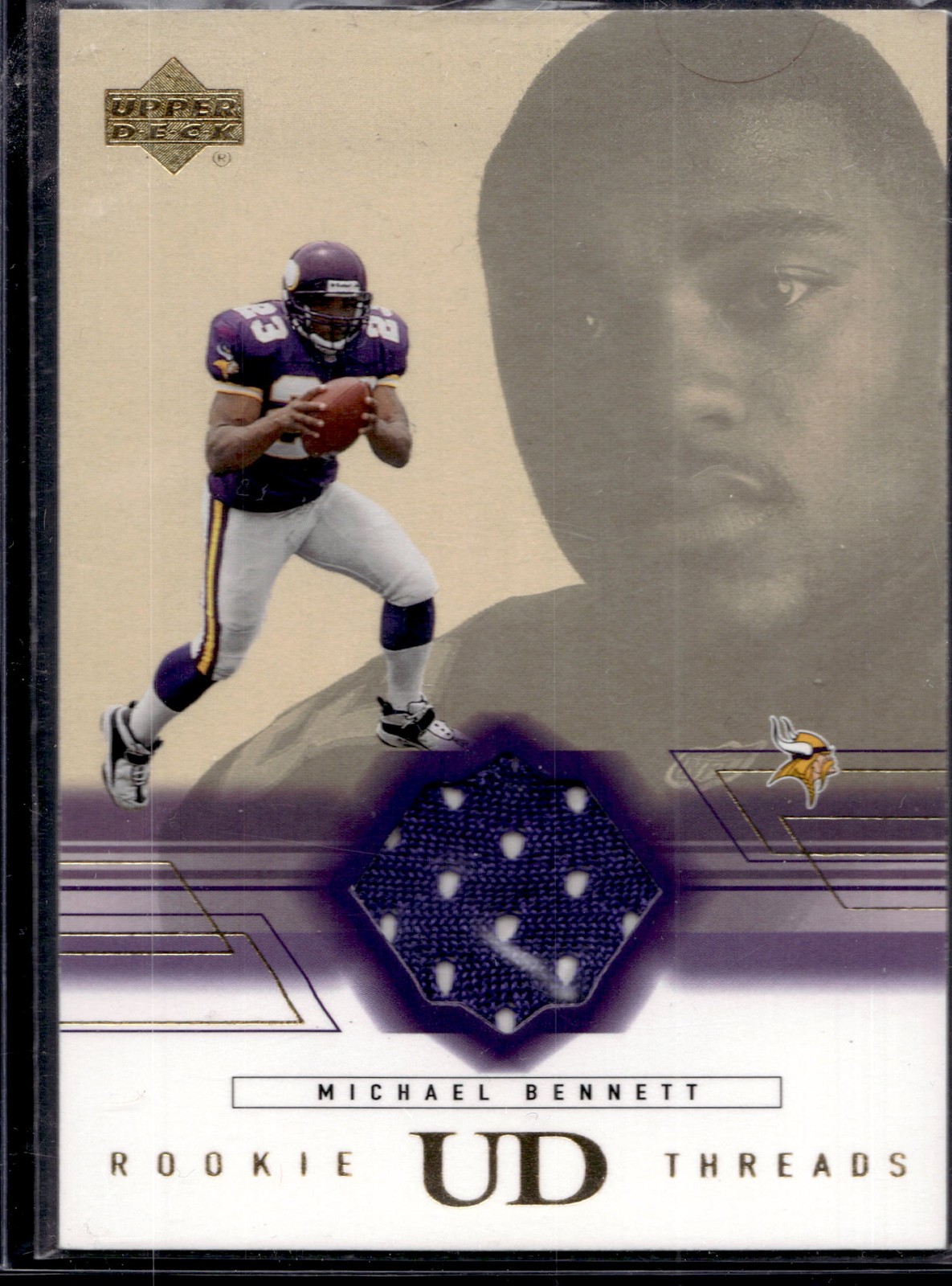 2001 Upper Deck Michael Bennett #RT-MB UD Rookie Threads