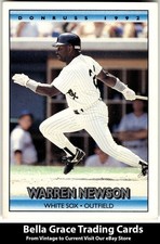 1992 Donruss Warren Newson #668 Chicago White Sox Rookie MLB Baseball 