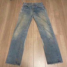 Levi's 501 66 Late Model W32 L36 Selvedge Redline 80s Vintage Denim