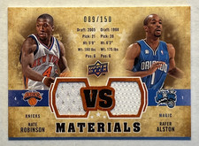 2009-10 Upper Deck #VS-AR VS Materials Bronze /150 Robinson Alston