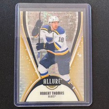 🔌IU 2025-26 UD ALLURE HOCKEY GOLD GLITTER BOMB /199 ROBERT THOMAS #61