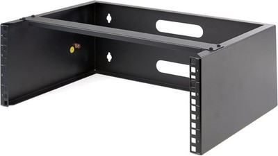 StarTech.com 4U Wall Mount Network Rack - 14 Inch Deep (Low 4U, Black 