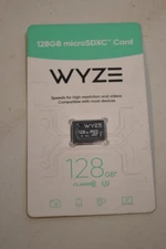 Wyze 128GB MicroSDXC Card WYZEMSD128C10