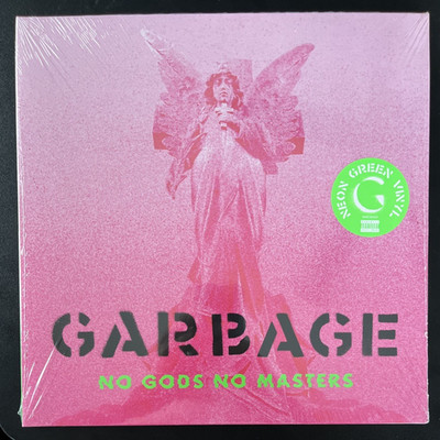GARBAGE No Gods No Masters Neon Green Vinyl Lp Limited Edition New SEALED MINT