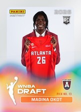 2026 Panini Instant WNBA Draft #13 Madina Okot Atlanta Dream RC PRESALE