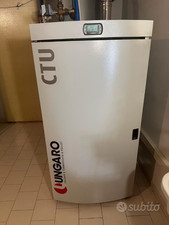 Caldaia a pellet Ungaro 26 kW + Termoaccumulo + Solare termico