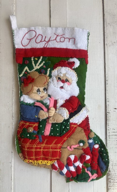 Handmade Christmas Stocking
