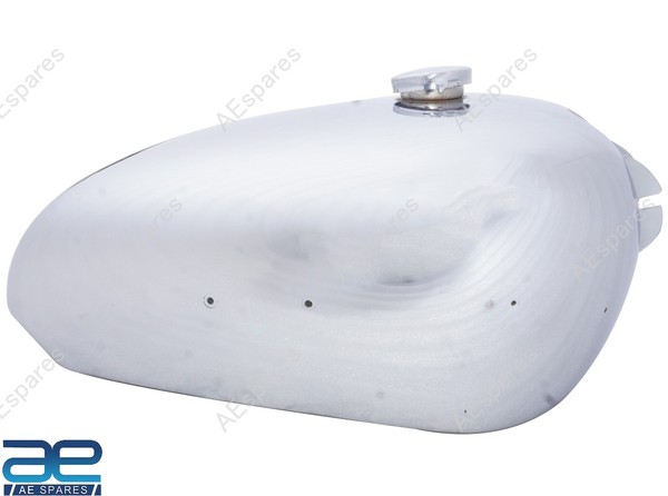FOR BSA Golden Flash A10 Plunger Modell Chrom Kraftstofftank S2U Vorn Tank-image