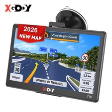 7" Truck Sat Nav HGV Lorry LGV 2026 UPDATED UK Europe Maps POIs Keyfuels Laybys