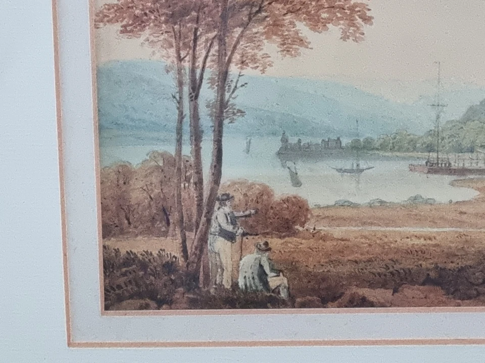 Exquisitely Detailed John Varley b.1778 Early English Watercolour Unsigned - Image 3 of 4