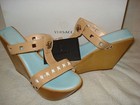 100% AUTHENTIC NEW WOMEN VERSACE WOODEN CLOG SANDALS US 9.5 — photo 1