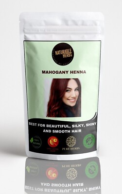 Organic Natural Henna Hair Color/Dye Unisex 100% Chemical Free 60 Grams