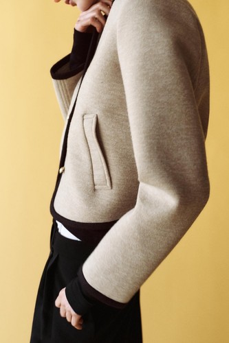 SHORT PIPING JACKET