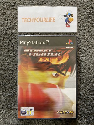 Brand New Factory Sealed Street Fighter EX3 - Sony PS2 - PlayStation 2 - Rare
