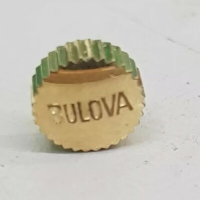 Bulova Crown Laminated Tube 2 Step 90 Crown Gold 
