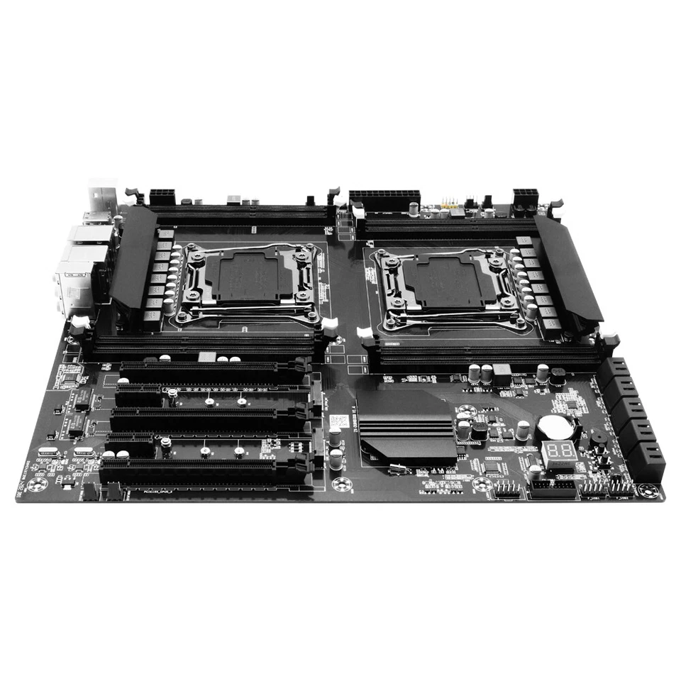 X99 Dual CPU Motherboard LGA 2011-3 DDR3 M.2 PCI-e 3.0 USB 3.0 - Xeon E5 V3/V4 - Image 4 of 4