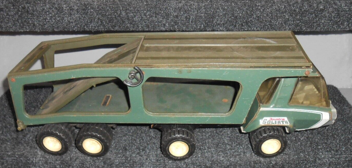 Camion Porte-Char Joustra Goliath - Réf 0780 - Jouet Ancien Des Années 70