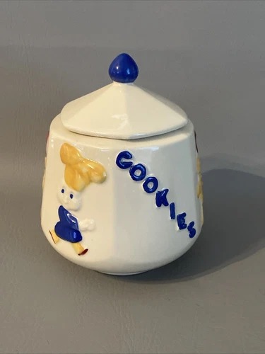 Vintage Shawnee Pottery Little Chef Ceramic Cookie Jar w/ Lid Made in USA