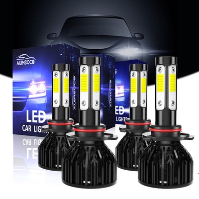 For Mitsubishi Diamante LS ES Sedan 4-Door 3.5L 1992-2003 LED Headlight Bulbs 4x